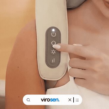 Virosen™ Deep Tissue Neck, Shoulder & Back Massager + FREE Oil