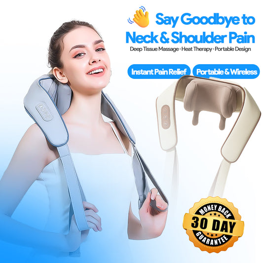 Virosen™ Deep Tissue Neck, Shoulder & Back Massager + FREE Oil