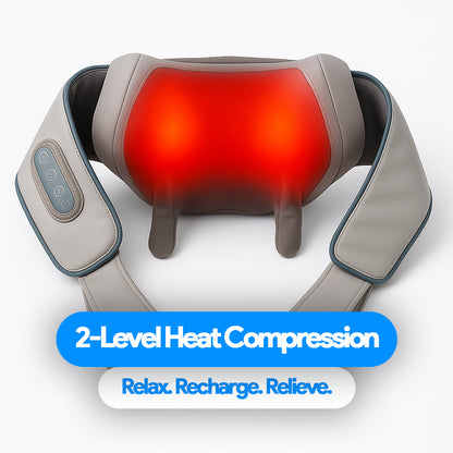 Virosen™ Deep Tissue Neck, Shoulder & Back Massager + FREE Oil